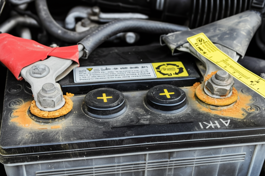 Corroded Battery Terminals