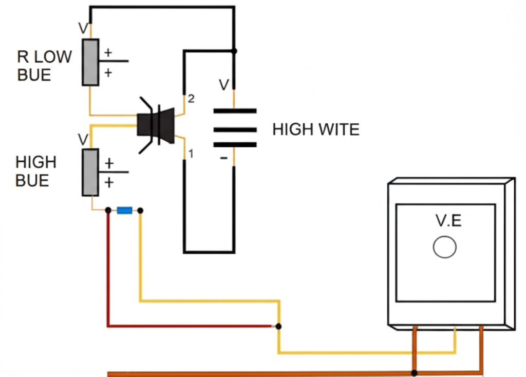 Headlight Wiring Diagram