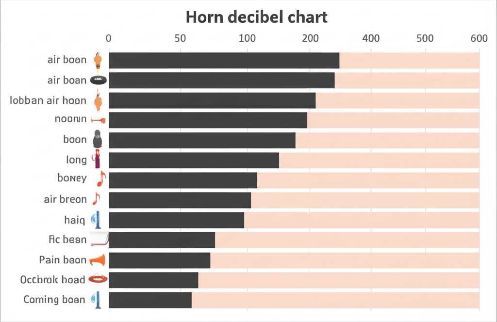 Horn Decibel Chart